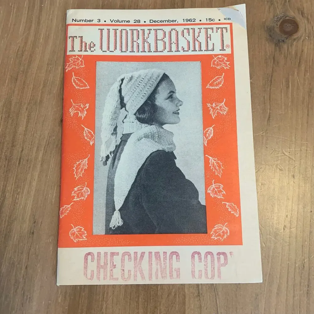 The Workbasket & Home Arts Magazine Paperback Vintage Lot of 7 1960s MCM